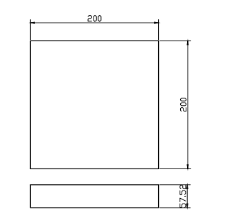 Magnetische deeltjesonderzoek Lifting Force Test Blocks ASME Standard 177N/18.1kg Mpi Dead Weight Lifting Block 1