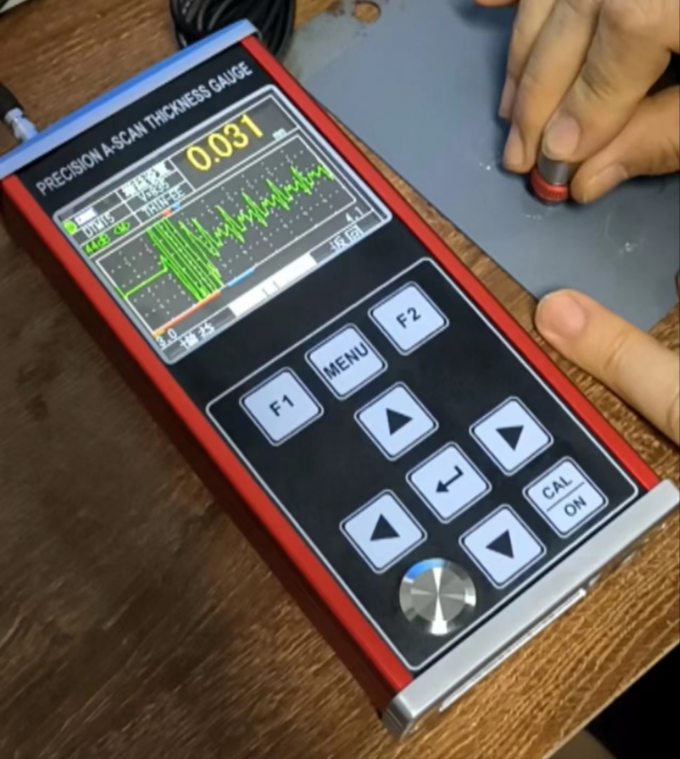 HUATEC Niet-metalen ultrasone betonnen coating dikte meetmeter TG-6200 1