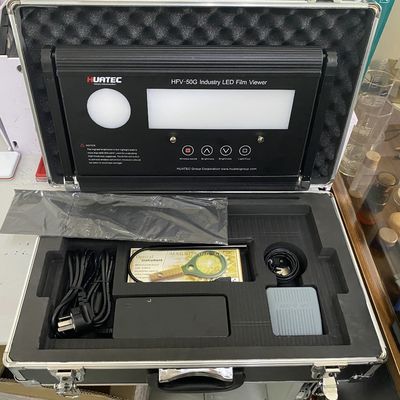 HFV-50G Flatbed Double Window Industrial X Ray Film Viewer for Pressure Equipment NDT Inspection