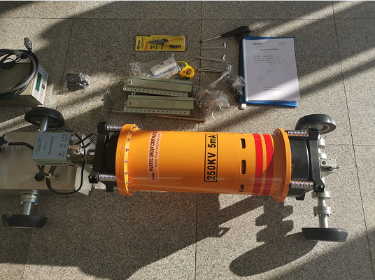 Op maat gemaakte ondersteuning OEM HUATEC Welding X-ray Pipeline Crawler HXPC-100B1X