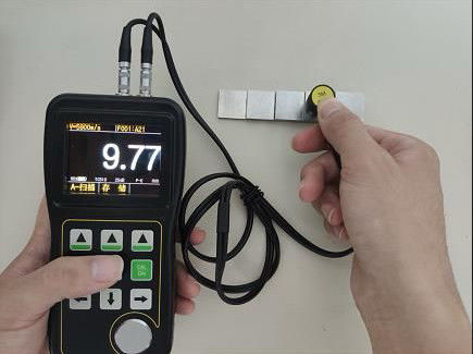 TG-5100D Industriële Ultrasone Dikte Tester met Real-Time A-SCAN B SCAN, OLED True Color Scherm Hoge Nauwkeurigheid NDT Instrument