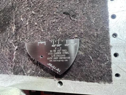 IIW V2 kalibratieblok