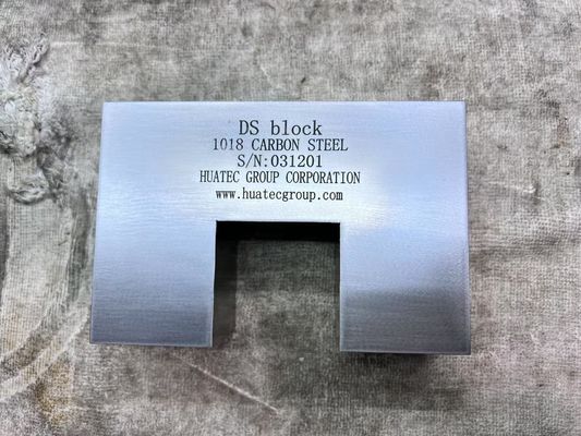 AWS D1.1/D1.1M-2015 Kalibratieblok DS voor longitudinale afstand en gevoeligheid