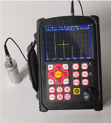 DAC en AVG om de Echo te Evalueren, Curve Kan Worden Aangepast en Gecompenseerd Detector Bereik 0-10000mm Ultrasone Foutdetector