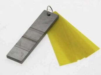 NDT instrument kalibratieblokken wervelstroomfoutdetector