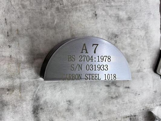 A7 Ultrasonische Kalibratieblok – Koolstofstaal RTB Kalibratieblok