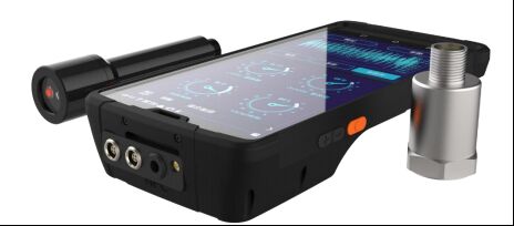 HG-180A Route-gebaseerde Inspectie Dual-kanaals Trillingsanalysator Dynamische Balancer