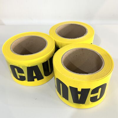 Hoge zichtbaarheid stralingsbarrière tape voor röntgenradiografische testlocatie