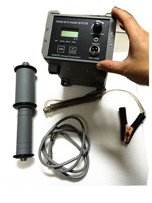 HD-101 Draagbare vakantie detector vonk alarm NDT Pinhole Thin Coating Defect Detector voor het testen van metalen betonnen beschermlaag