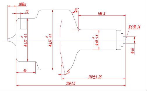 HXH20 High-Speed Rotating Anode Medical X-ray Tube 150kV voor diagnostische beeldvorming