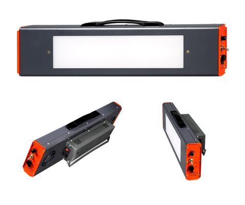 Technologie voor grote LED-filmkijker met een kijkgebied van 400x100 mm en gebruik