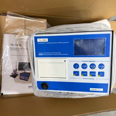 TG-100G Elektrolytische coulometrische diktemeter Meerlaagse nikkellaagdiktetester