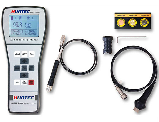 Digitale geleidingsmeter ontworpen met Eddy-fase schakelbare frequenties 60KHz en 500KHz