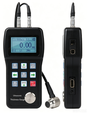 TG-3200L Draagbare Digitale Ultrasone Dikte Maatstaf 0,75-600mm Door Coating Meting Metalen Pipe Wanddikte Testmeter