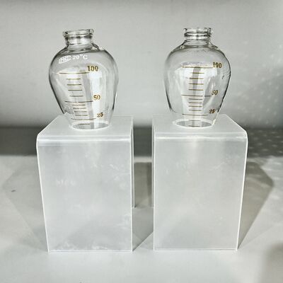 Gekalibreerde peervormige centrifugefles met een magnetische stofdeeltjesconcentratiedetector voor de ophanging van de stof ASME BPVC Standard MPI-testbuis