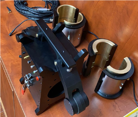 Magnetische touwtestdetector (MRT) Diagnostiek van stalen touwtjes door middel van magnetische NDT