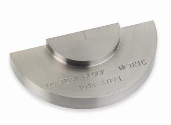 ASTM E164 DC Afstandskalibratieblok AWS Standaard scheergolf Ultrasone Transducer Afstandskalibratie Testblok