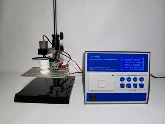 Precision TG-100G Ingebouwde printer Nikkel-koper-nikkel Elektroplatering Coulometrische dikte tester Drukbelasting 50g