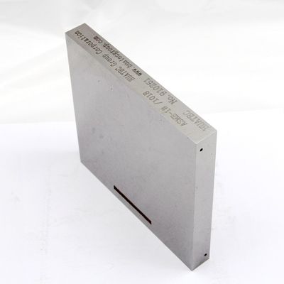 Niet-buis 19mm 38mm 75mm Las ASME Standard 1018 Steel UT Kalibratie Test Block