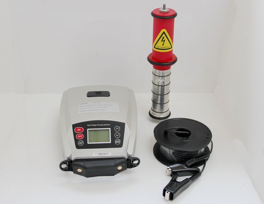 50KV Intelligent Gepulseerde Hoogspanning Holiday Detector met 0,1～35mm Diktebereik en ±(0,1kv+3%) Spanningsprecisie