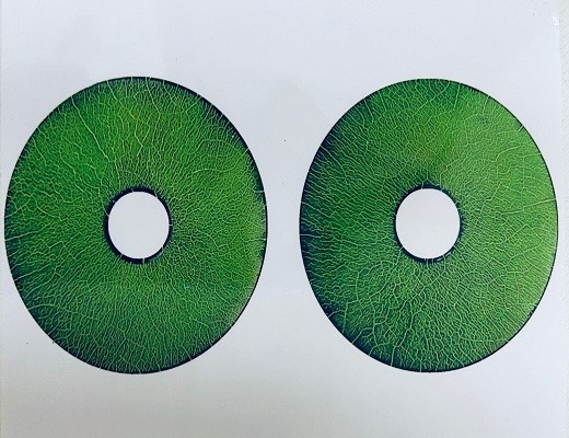 Mtu-3 Mpi Referentieblok Magnetische deeltjes Gekraakt Proefstuk