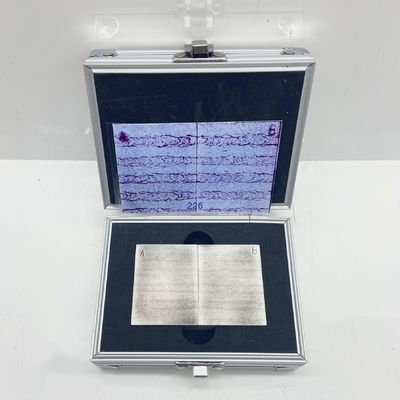 YM-A Penetration Comparison Test Block für Empfindlichkeitskalibrierung & Qualitätskontrolle von Eindringprüfungen