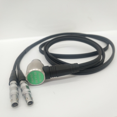 Dual element transducers van ultrasone diktemeter