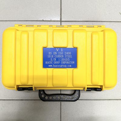 IIW V1 kalibratieblok