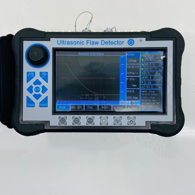 Automatische kalibratiefunctie Draagbare ultrasone foutdetector SD-kaart aanraakscherm