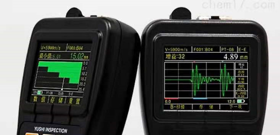 TG-5100D Real Time A Scan En B Scan Doorheen Coating Ultrasone Dikte Gauge