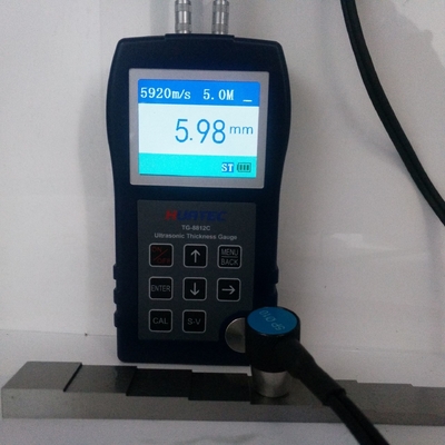 HUATEC TG-8812N Geavanceerde nieuwe type ultrasone diktemeter