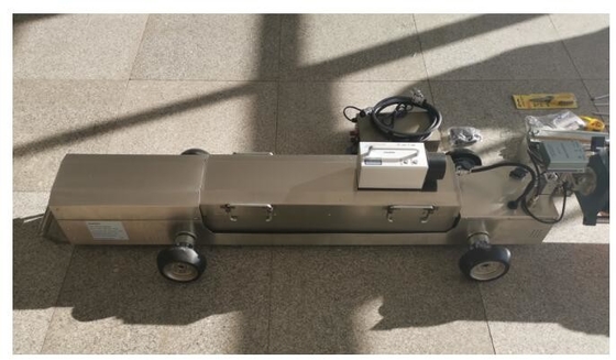 Langeafstandscentrale radiografische pijpleiding Lasinspectie Röntgencrawler 1.0*3.5 Brandpuntgrootte 12 M/min Reis snelheid