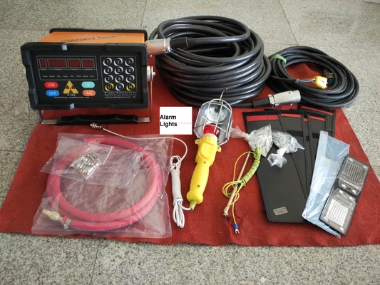 Maximale penetratie 60 mm richtingsstraling Draagbare röntgenfoutdetector met keramische buis