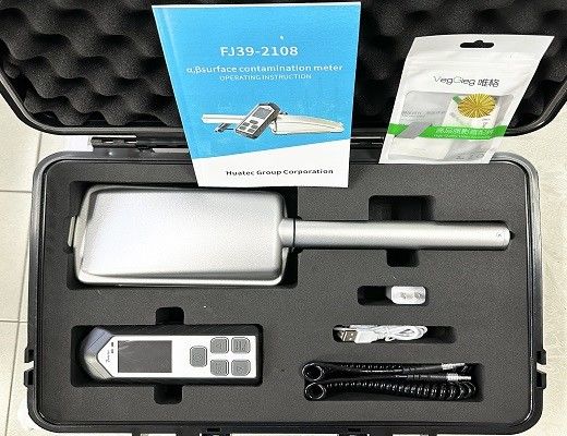 FJ39-2180 Alpha Beta Gamma Oppervlakteverontreinigingsmonitor Dubbele scintillatiesonde IP65 Stralingsdetector