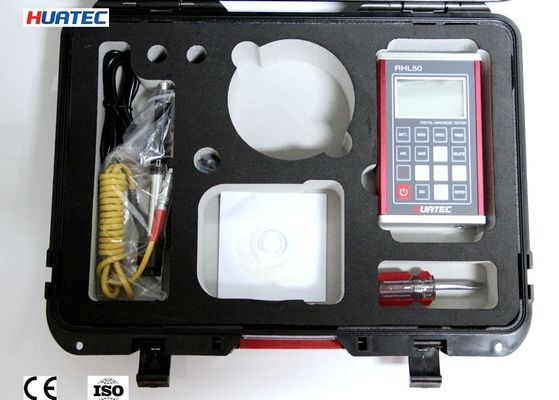 RHL50 Portable Digital Hardness Tester with Multi-Scale Conversion & 7 Impact Devices