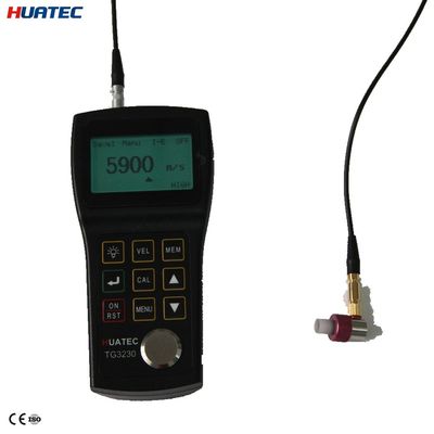 TG-3230 Portable Ultrasonic Wall Thickness Meter 0.15mm Minimum Measurement High Low Limit Alarm Industrial Thickness Measuring Instrument