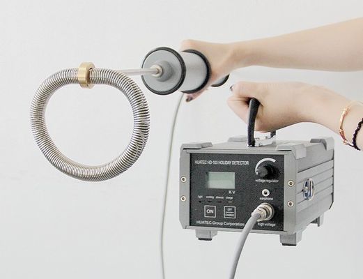 HD-103 Hoogspanningsvakantie detector 0.2-30KV LCD-scherm 0.5-10mm coating pinhole leak detector voor pijpleiding tank anti-corrosie inspectie