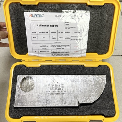 IIW V-1 CS SS AL Materiaal UT Kalibratieblokken NDT Instrument
