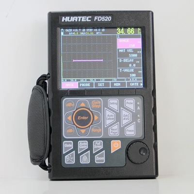 HUATEC draagbare ultrasone foutdetectoren 0-10000mm voor NDT ultrasone scheurdetectie