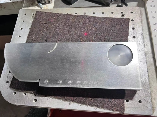 NDT-instrumenten kalibratieblok IIW koolstofstaal type 1