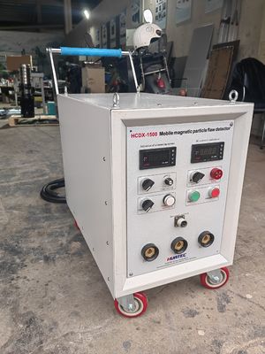 HCDX-1500 Industriële MPI-magnetiserende en demagnetiserende apparatuur 0-1500A Continu verstelbare stroom snelle aansluiting Probe Magnetisch inspectieapparaat
