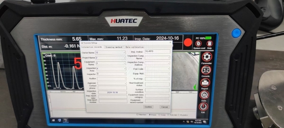 TG-M70 Magnetische corrosiegroefte-metingsysteem
