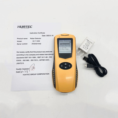 HLT-120X Hoogresolutie LCD Display Locatie Rebar Distributierichting Dikte detector
