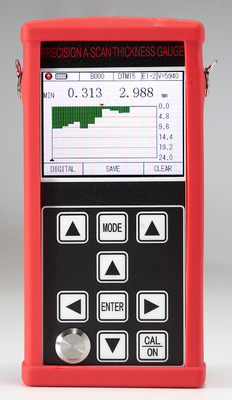 TG-6200 Handheld Numerical Display A/B scanning Niet-metaal Ultrasone coating thickness gauge
