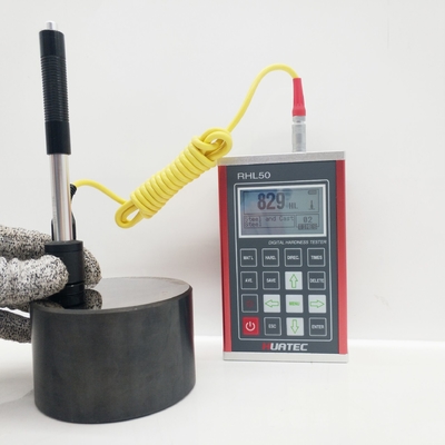 Hoge nauwkeurigheid RHL50 LCD-display draagbare Leeb hardheidstester met ±6HLD nauwkeurigheid en Rmin 50mm min.