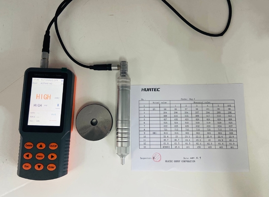 Draagbare ultrasoonhardheidstester NDT-instrument met hoge nauwkeurigheid