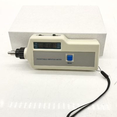 Vibratiemeter Vibratiemetingen in rood gele blauw groen