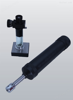 HBX-0.5 Black Metal Portable Brinell Hardness Tester met een slagcapaciteit van 4,9 J en een diameter van 10 mm stalen bal