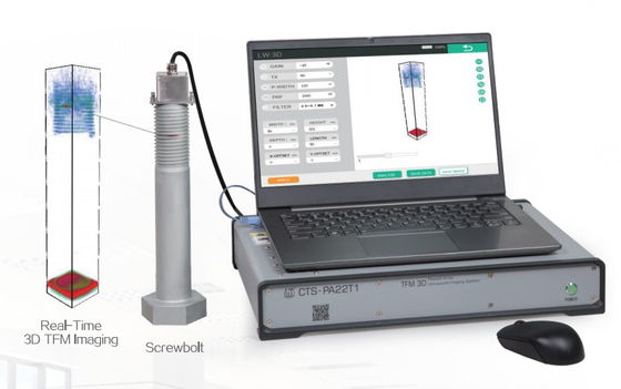 HPA-22T1 Fased Array TFM Real Time 3D Ultrasone Imaging System