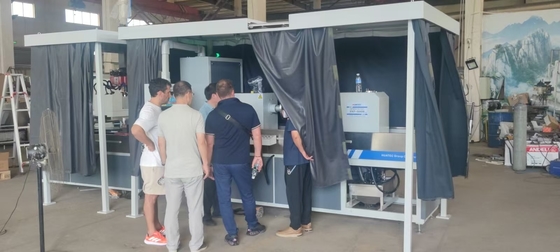 HMP-8000 Fluorescerende magnetische deeltjesfoutdetectiemachine Circumferentiële stroom AC 0~8000A
